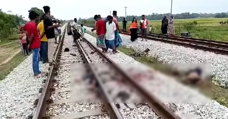 মাধবপুরে ট্রেনে কাটা পড়ে তিন যুবক নিহত